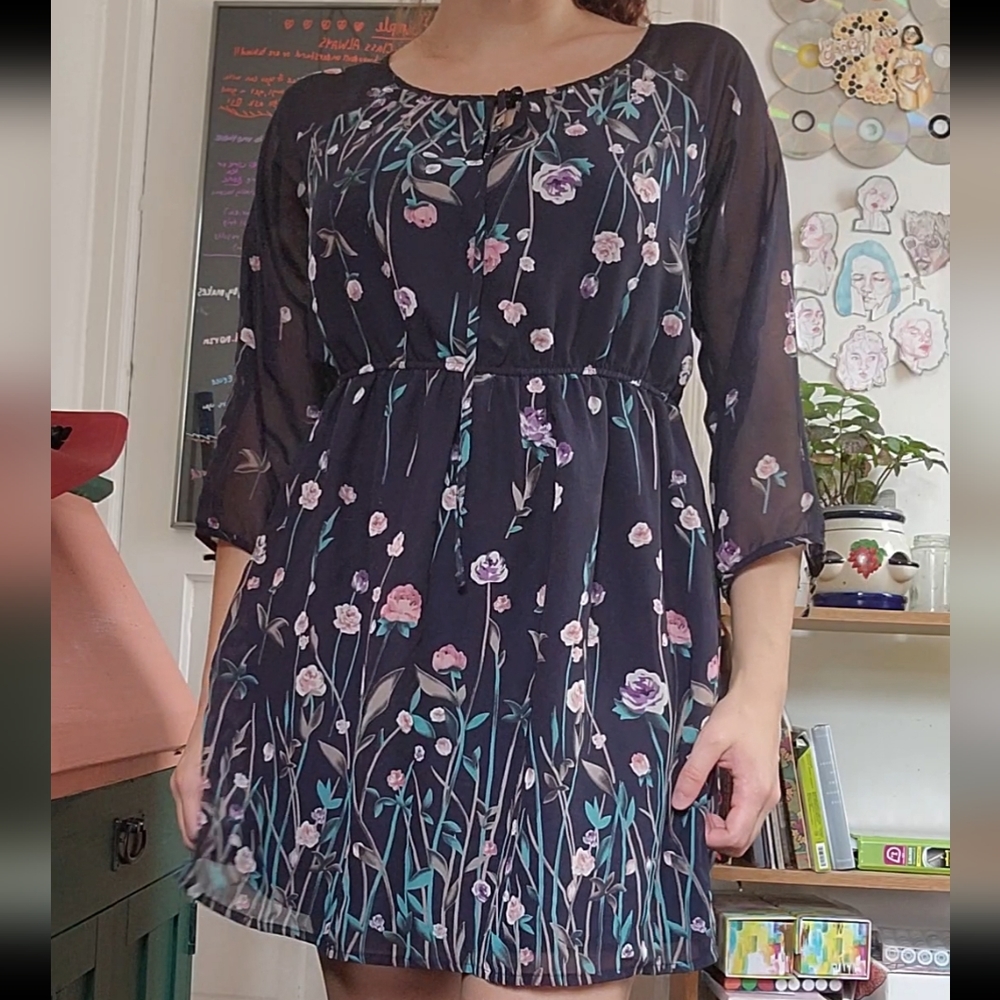 Floral flowy dress